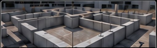 Concrete foundation walls and footings under construction
